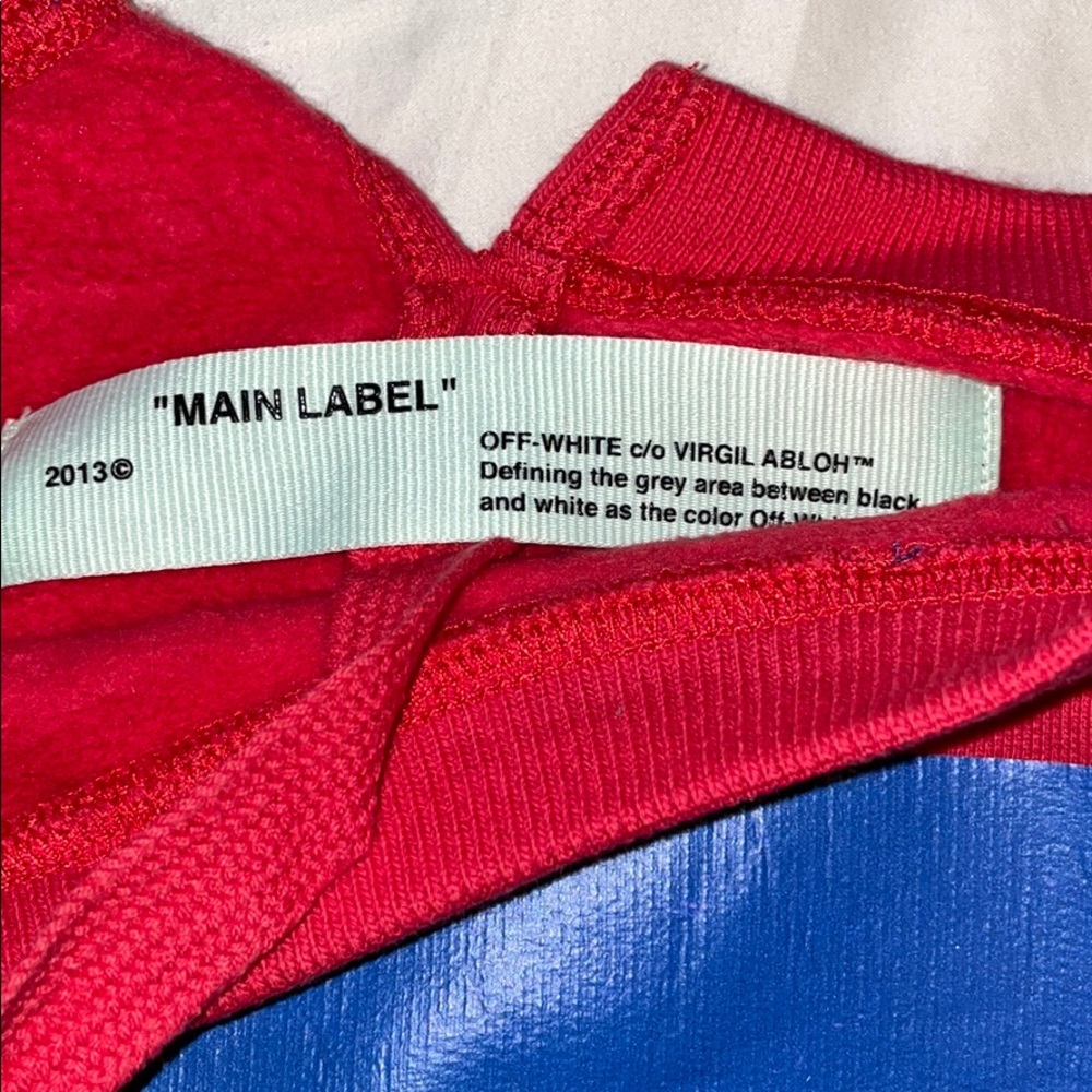 off white crew neck - Picture 4 of 7